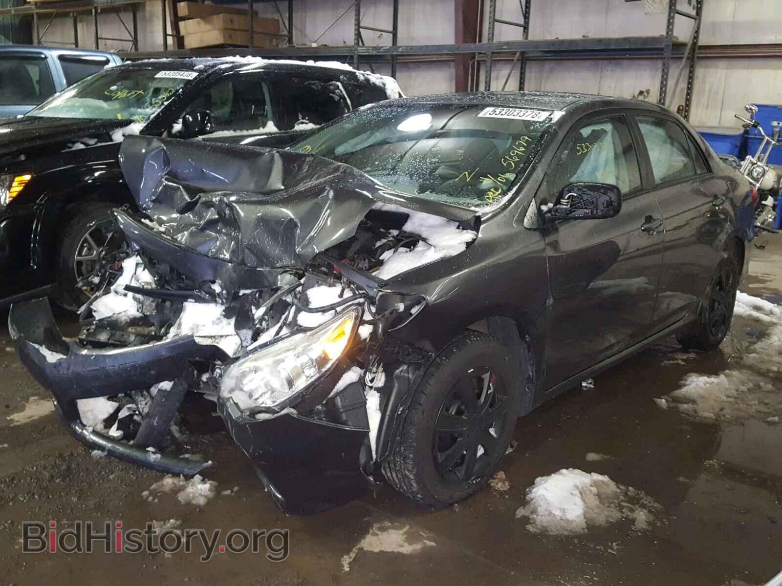2011 TOYOTA COROLLA BA - VIN: 2T1BU4EEXBC569679 - Фото 2