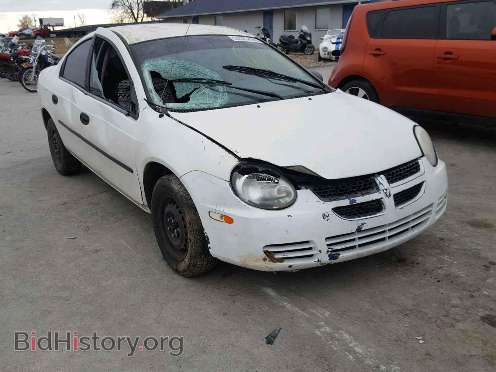 Photo 1B3ES26C95D112150 - DODGE NEON 2005
