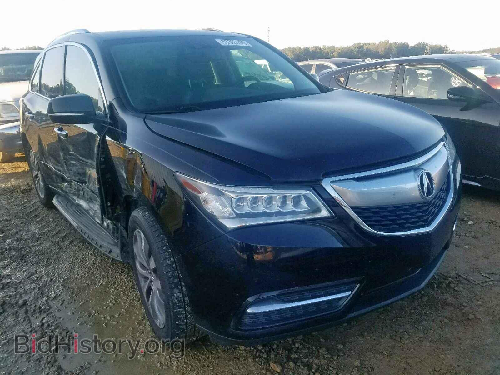Фотография 5FRYD3H42EB005403 - ACURA MDX 2014