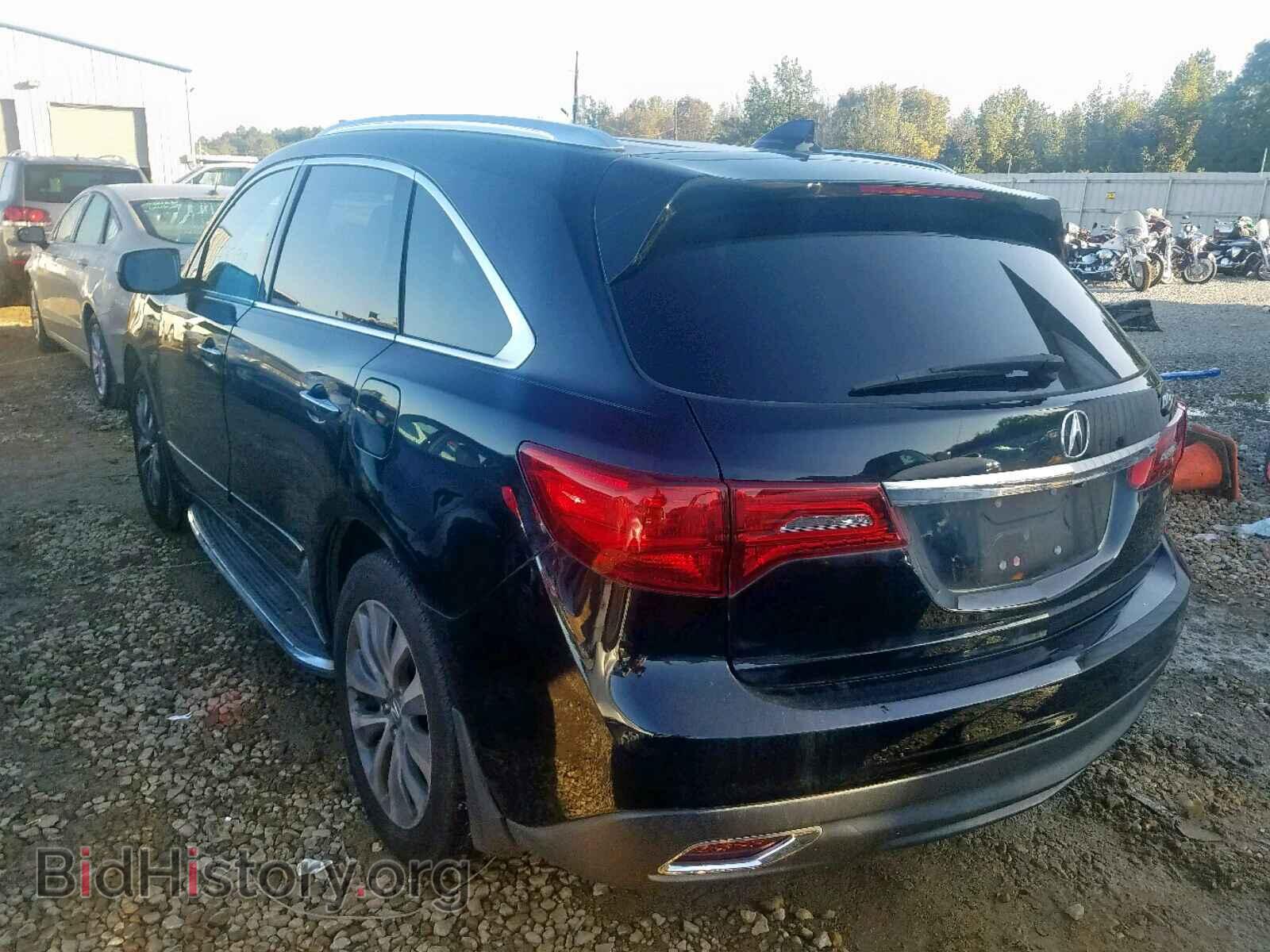 2014 ACURA MDX - VIN: 5FRYD3H42EB005403 - Фото 3