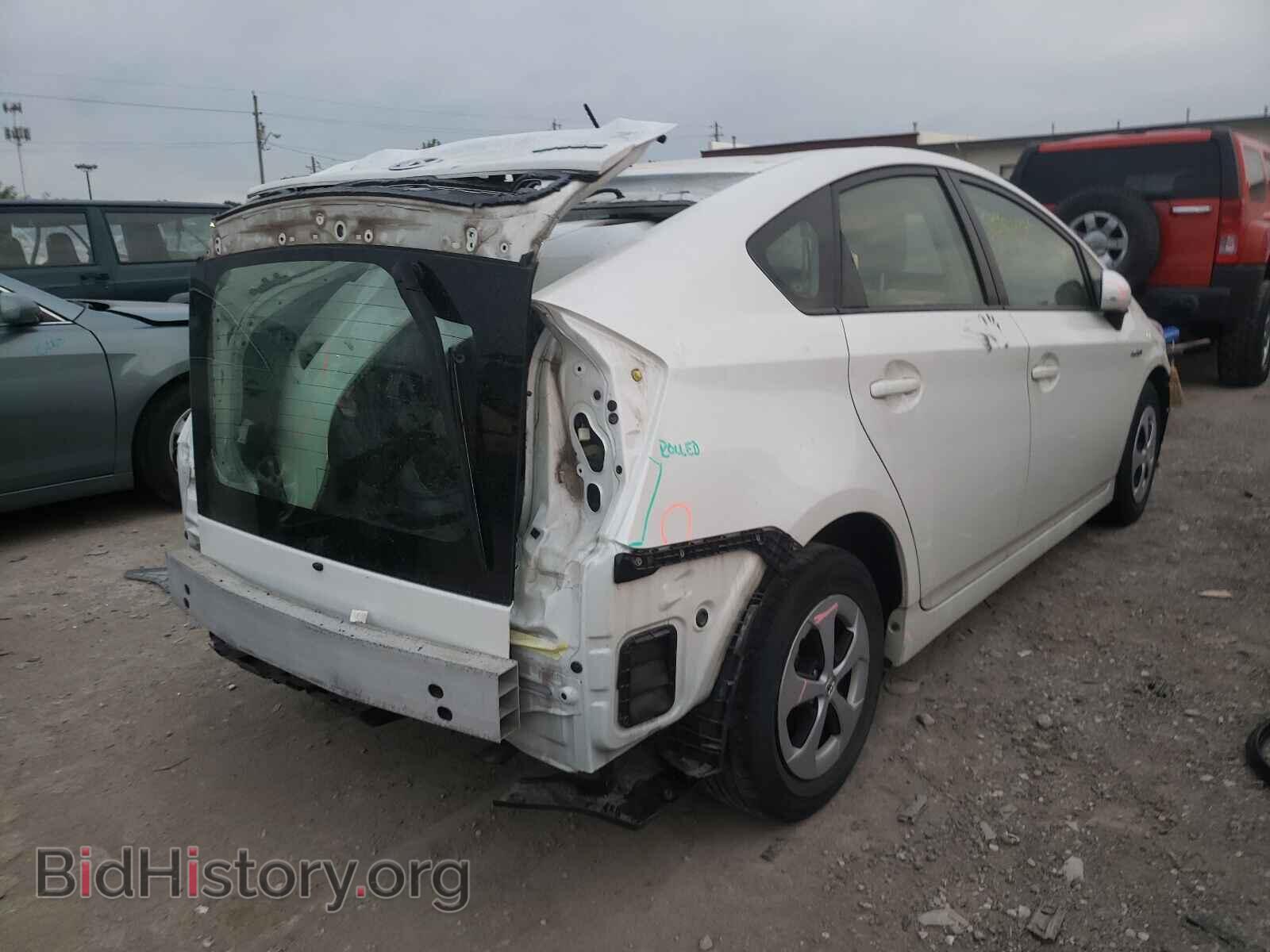 2013 TOYOTA PRIUS - VIN: JTDKN3DU8D5697967 - Фото 4