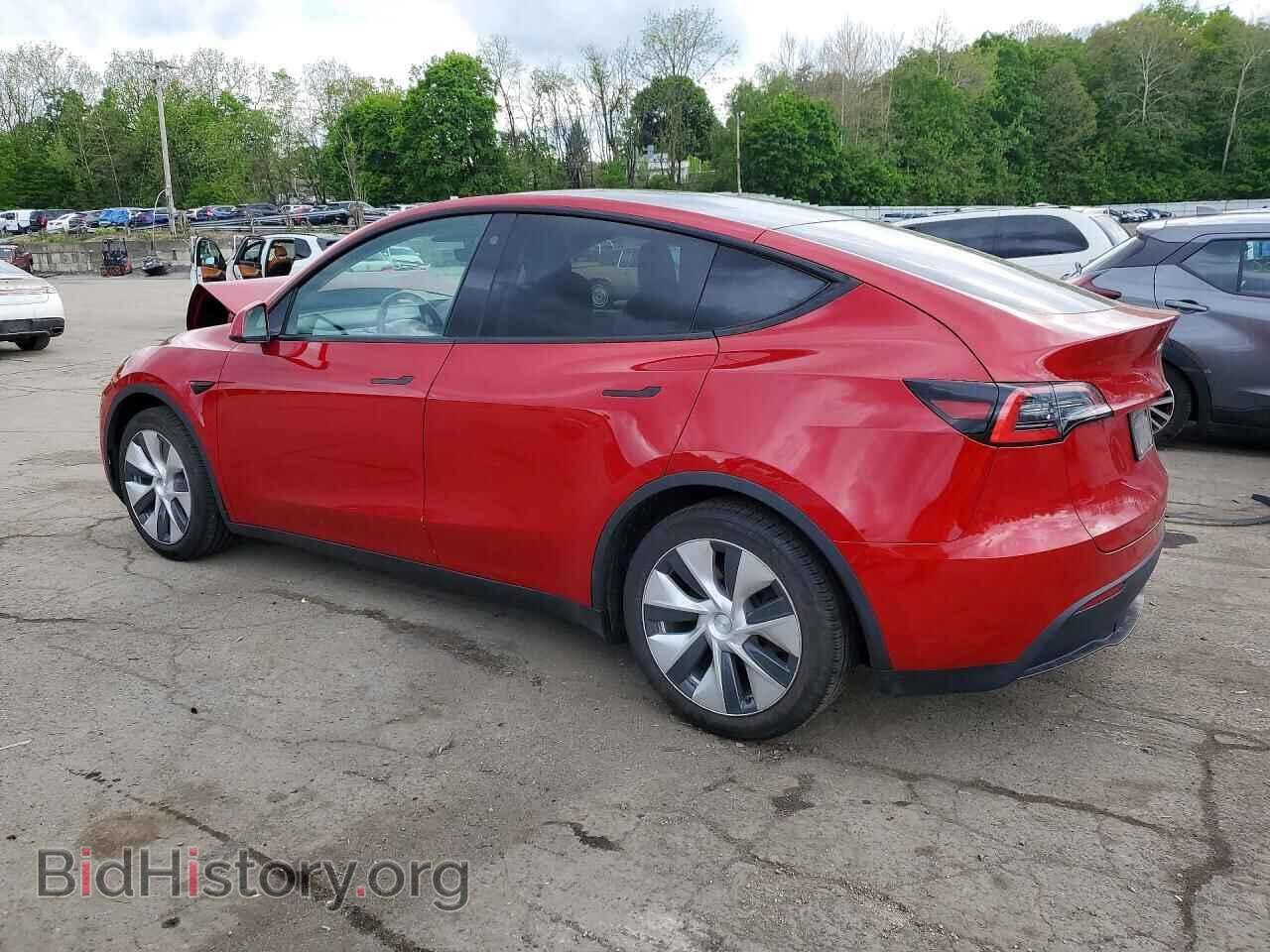 2021 TESLA MODEL Y - VIN: 5YJYGDED9MF116645 - Фото 2