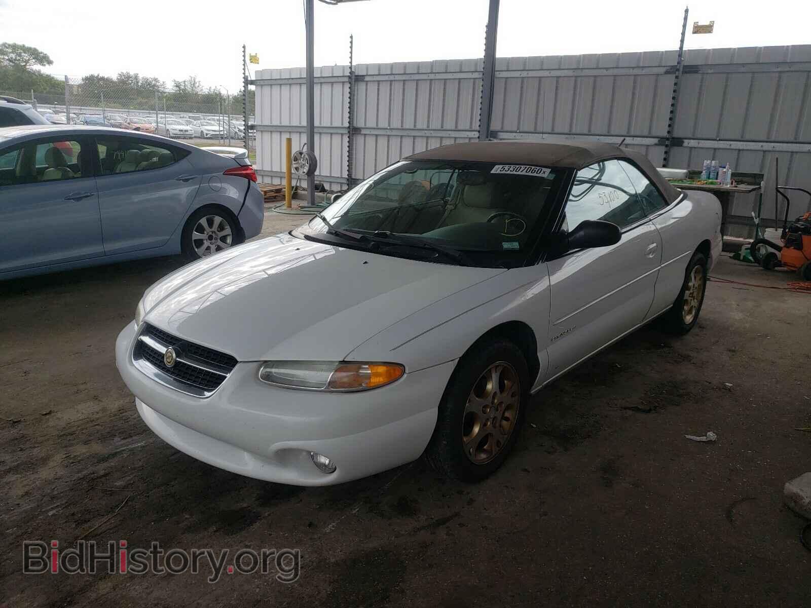 1998 CHRYSLER SEBRING - VIN: 3C3EL55H3WT301449 - Фото 2