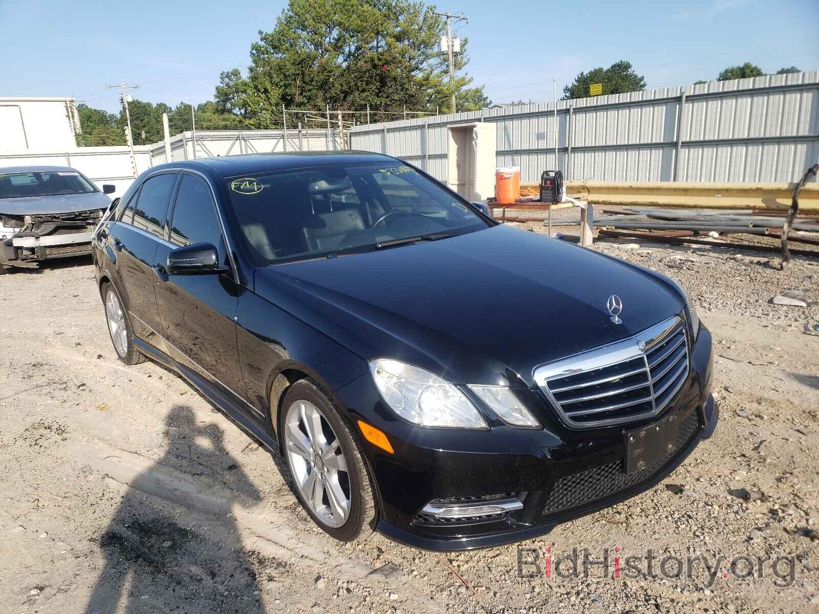 Photo WDDHF5KB2DA718149 - MERCEDES-BENZ E-CLASS 2013