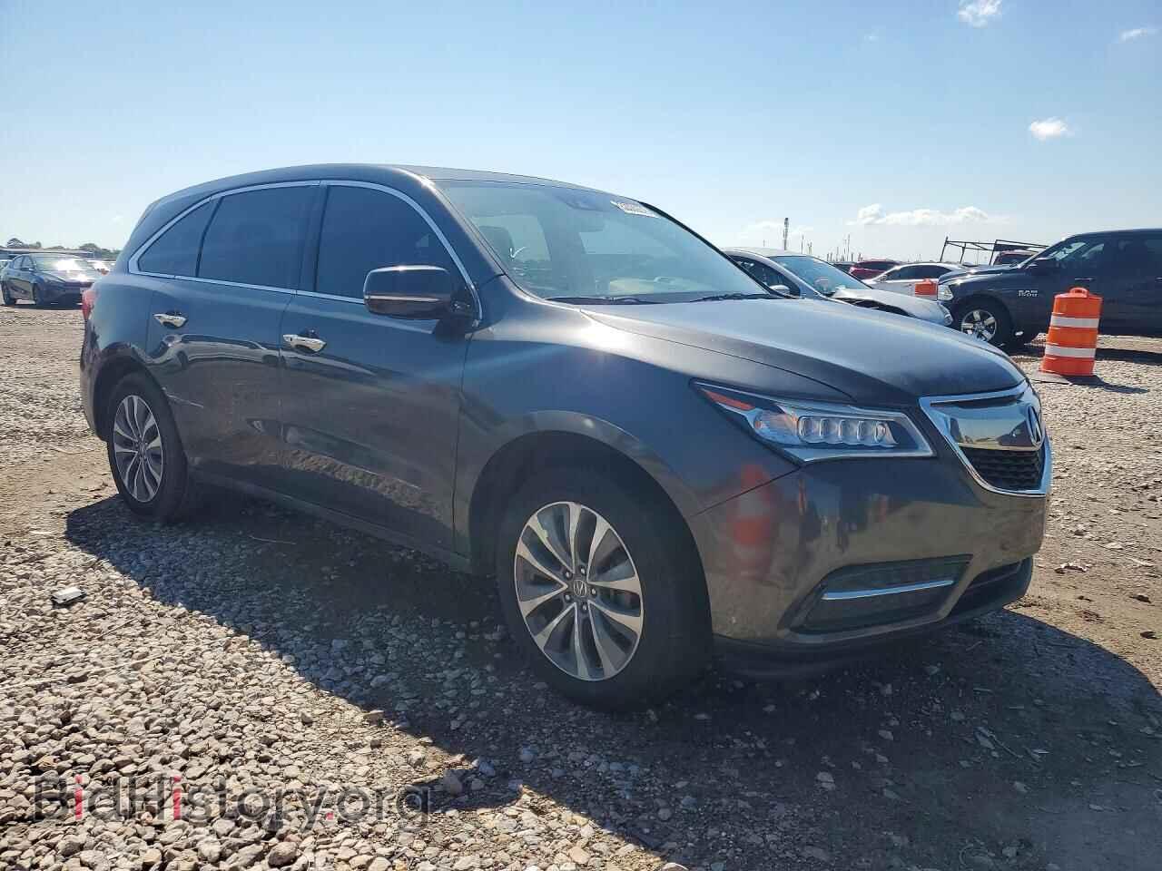 2016 ACURA MDX - VIN: 5FRYD3H47GB016299 - Photo 4