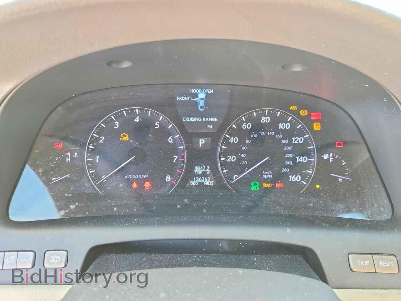 2010 LEXUS LS460 - VIN: JTHBL5EFXA5092019 - Фото 9