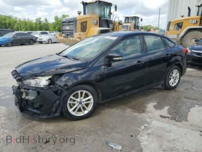 2017 Ford FOCUS SE, black — VIN 1FADP3F27HL322402, Copart