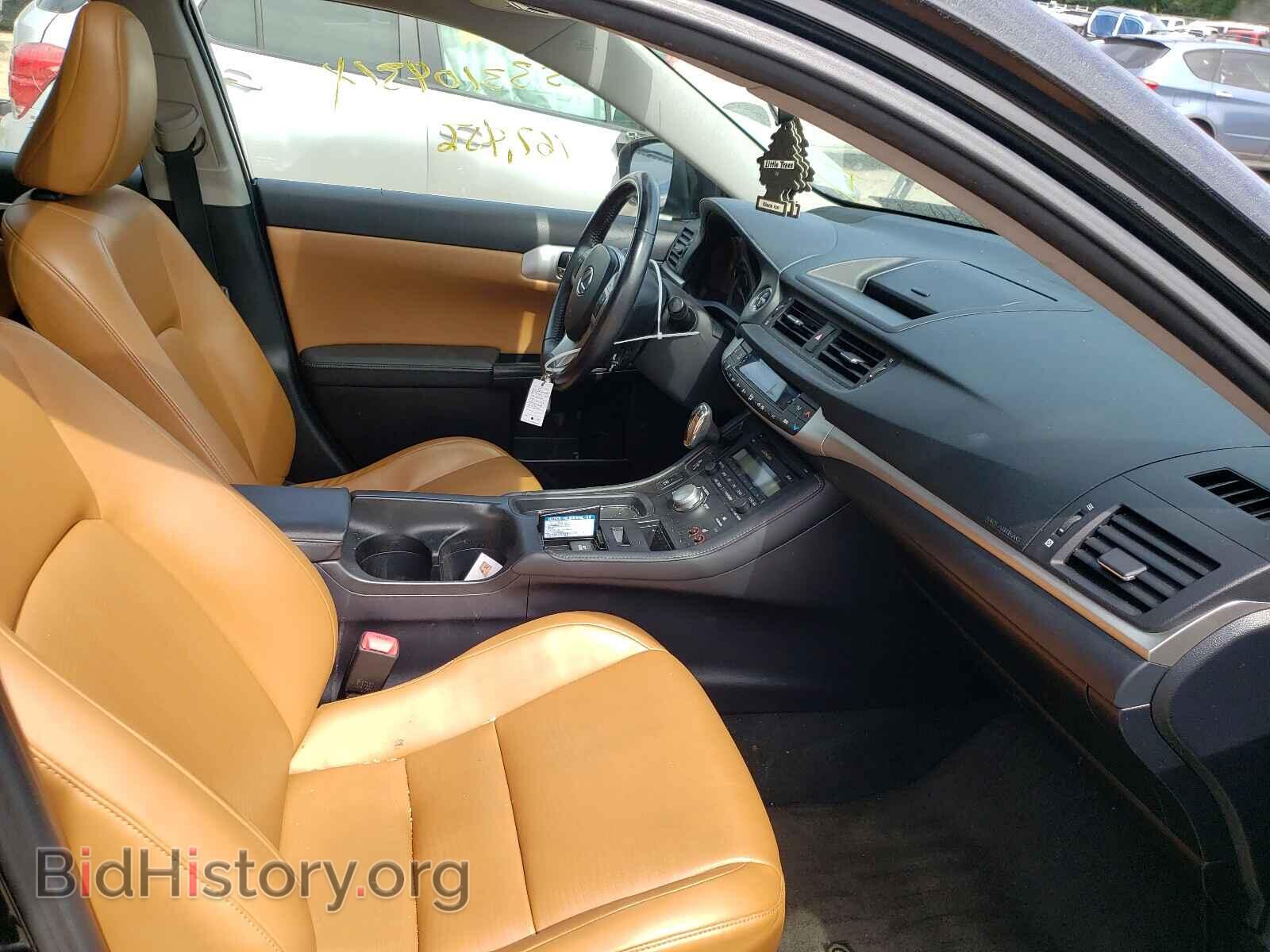 2012 LEXUS CT 200 - VIN: JTHKD5BH7C2084287 - Фото 5