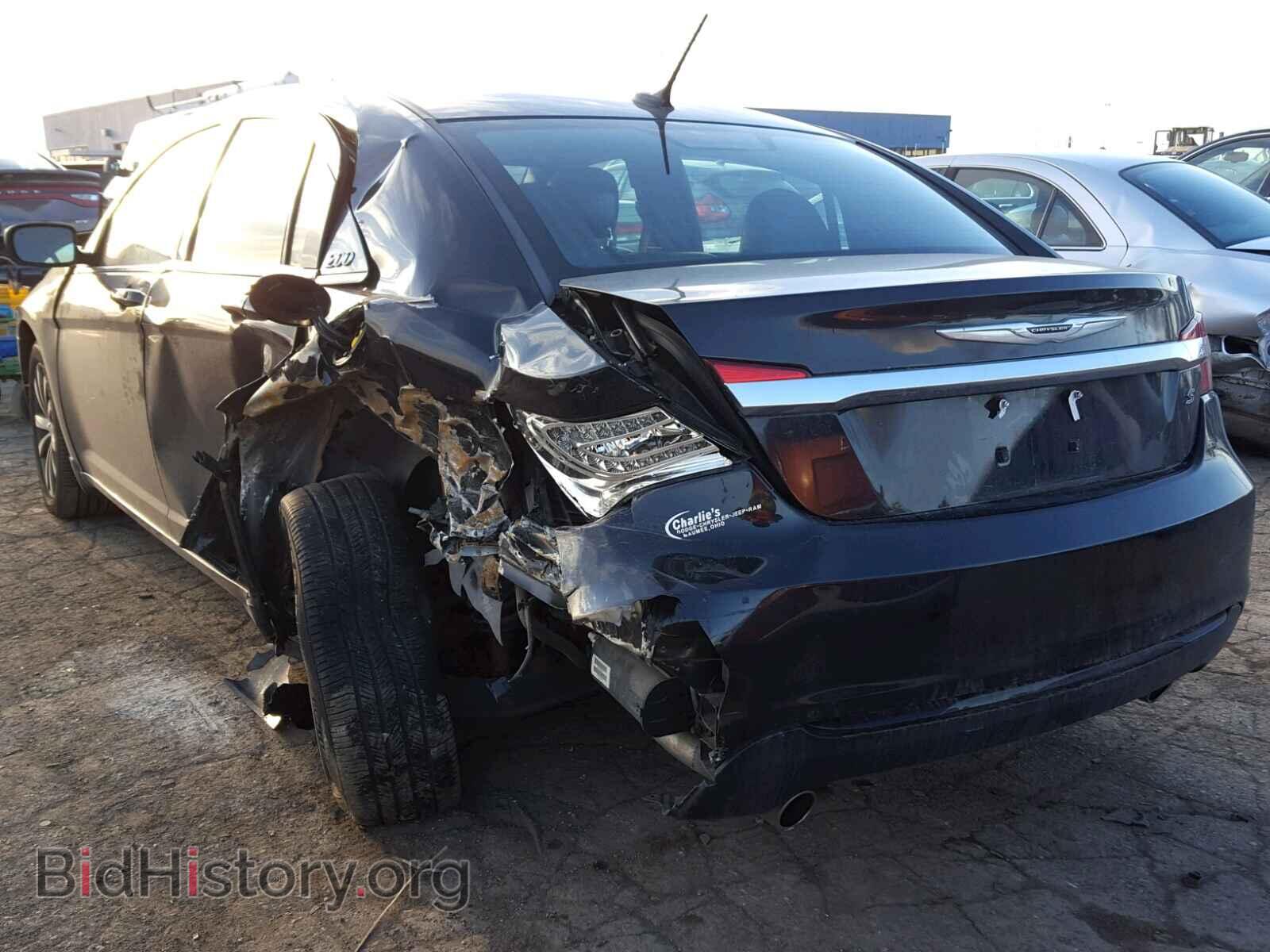 2013 CHRYSLER 200 - VIN: 1C3CCBCG3DN521087 - Фото 3
