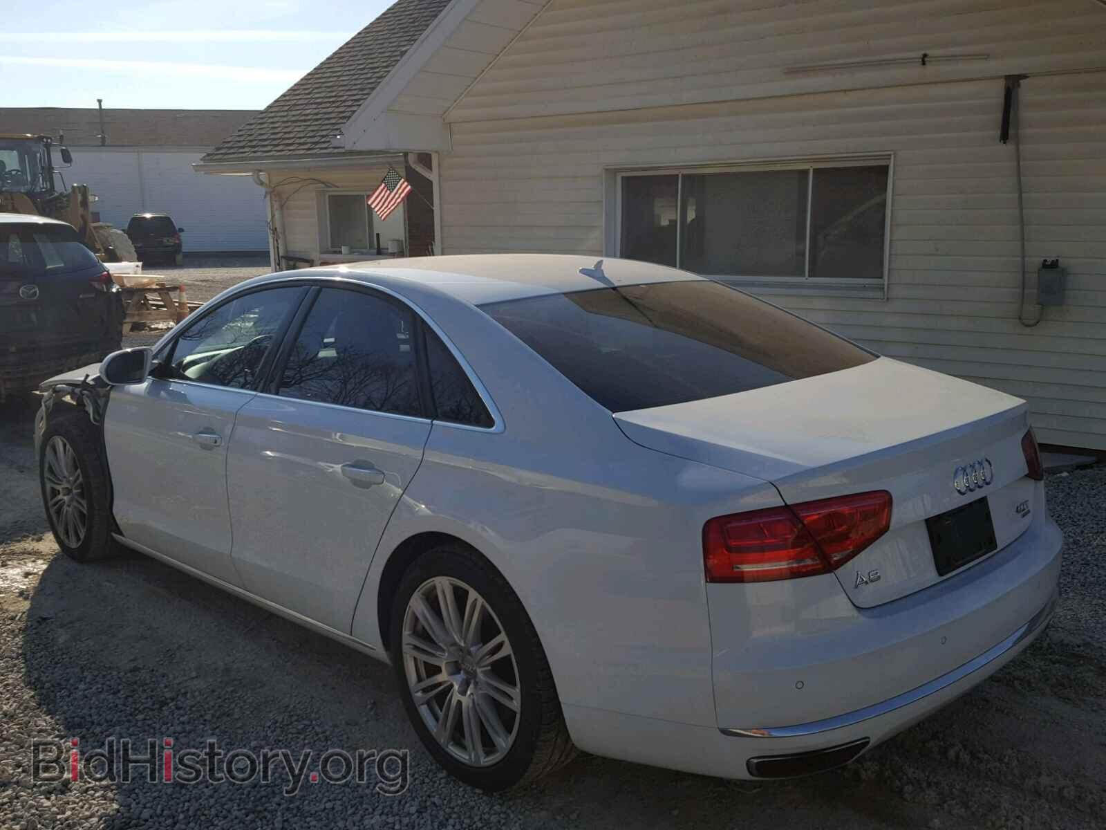 2013 AUDI A8 - VIN: WAUA2AFD0DN019989 - Фото 3