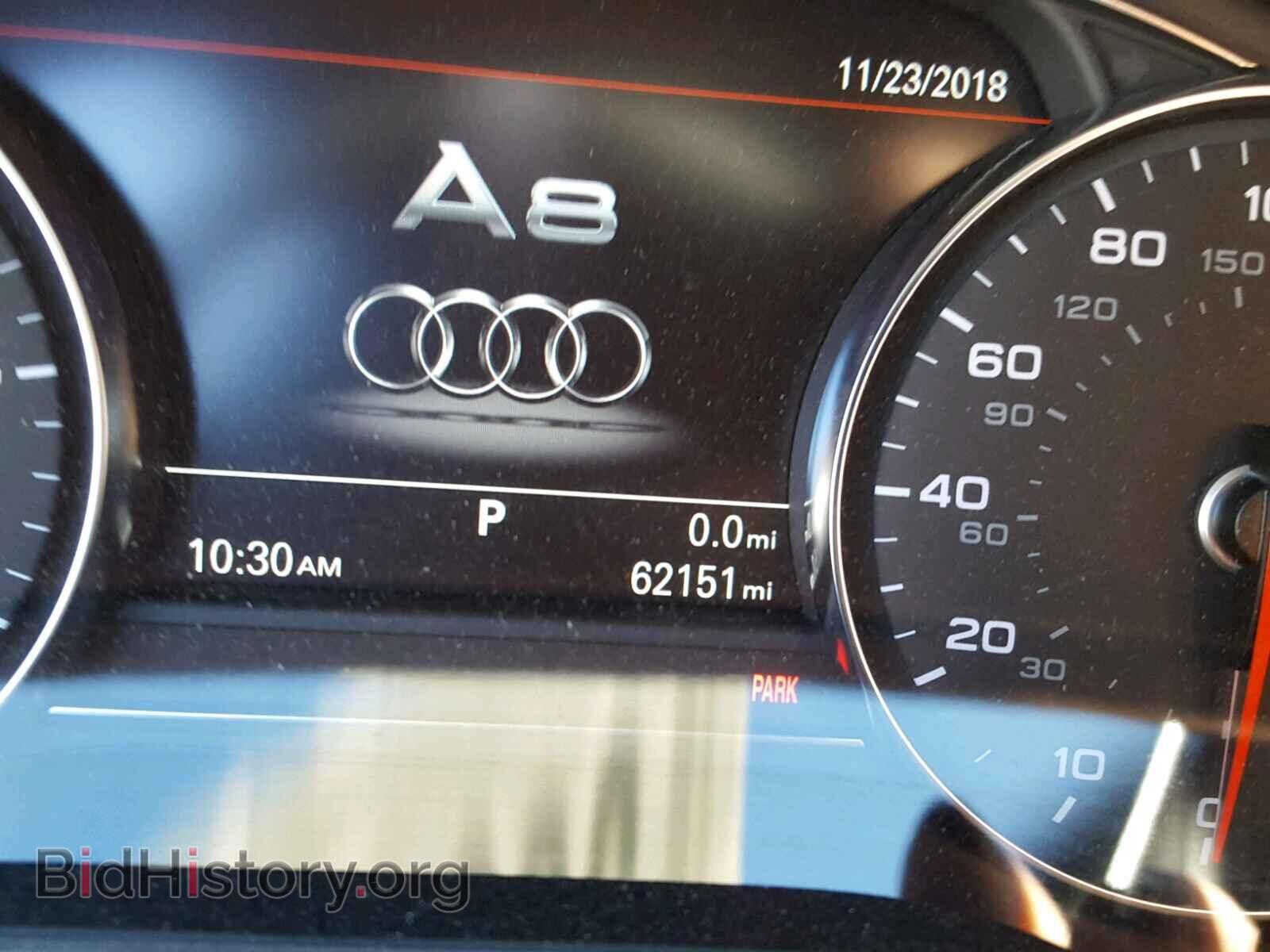 2013 AUDI A8 - VIN: WAUA2AFD0DN019989 - Фото 8