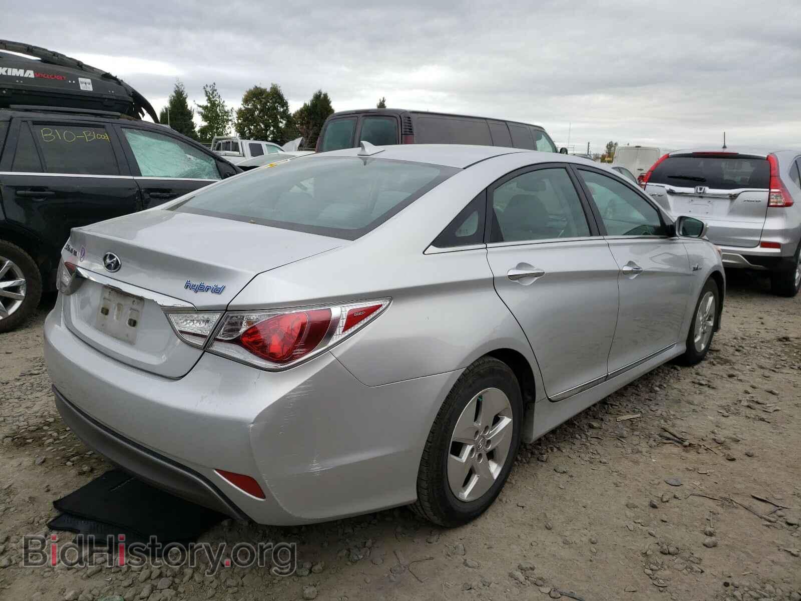 2012 HYUNDAI SONATA - VIN: KMHEC4A48CA031190 - Фото 4