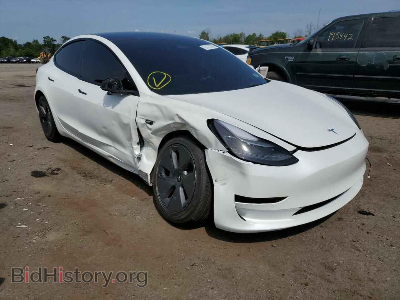 Photo 5YJ3E1EB6NF273953 - TESLA MODEL 3 2022