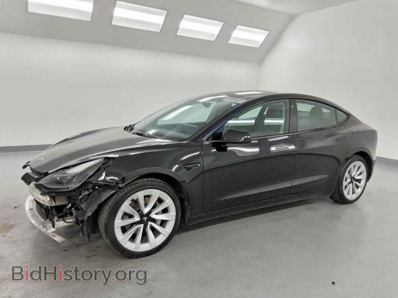 Photo 5YJ3E1EA5NF372058 - TESLA MODEL 3 2022