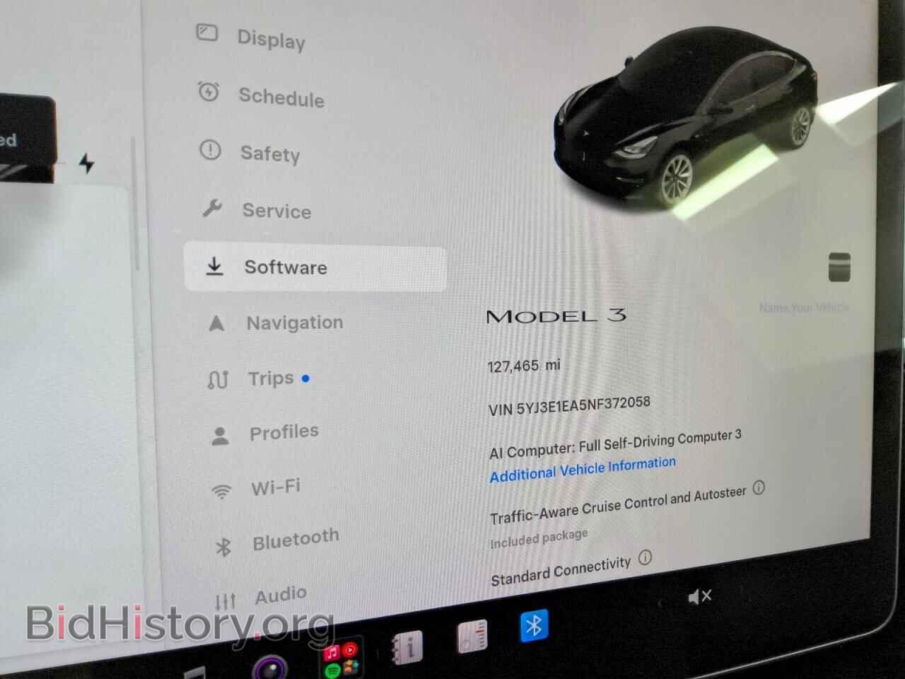 2022 TESLA MODEL 3 - VIN: 5YJ3E1EA5NF372058 - Photo 9