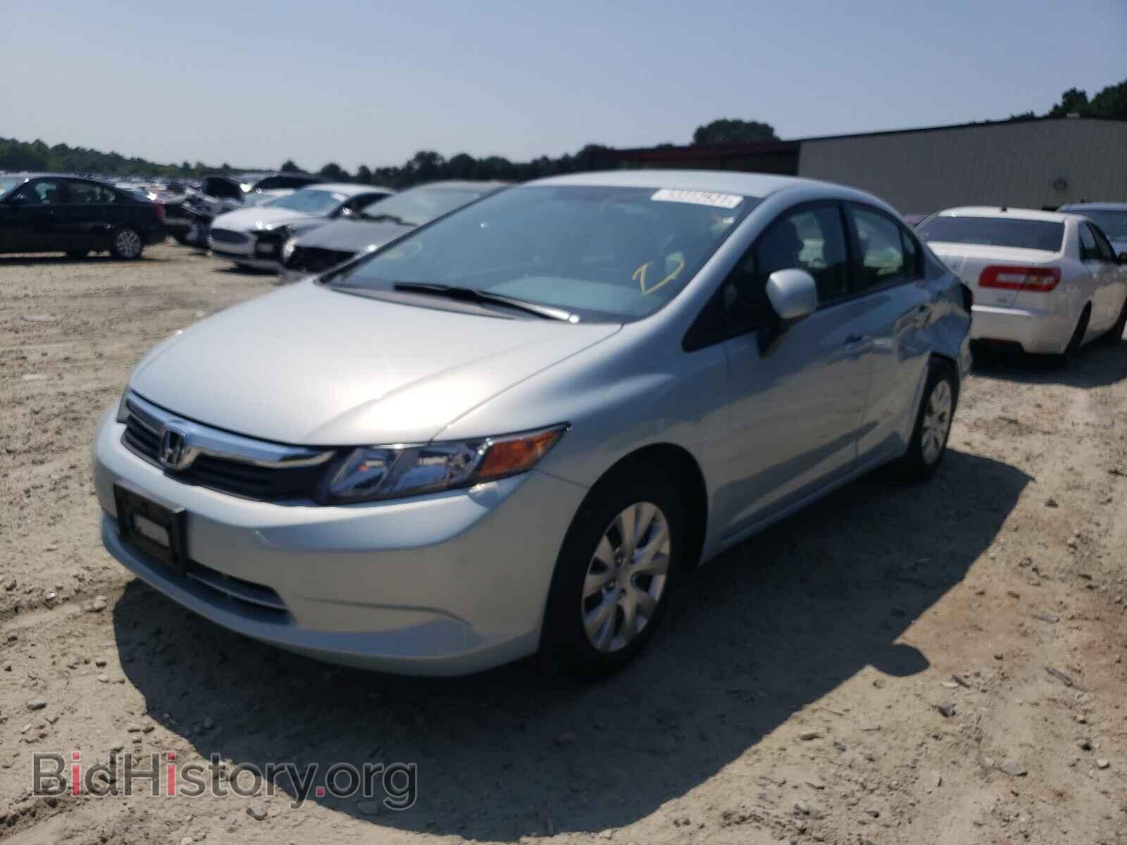 2012 HONDA CIVIC - VIN: 19XFB2F56CE347167 - Фото 2