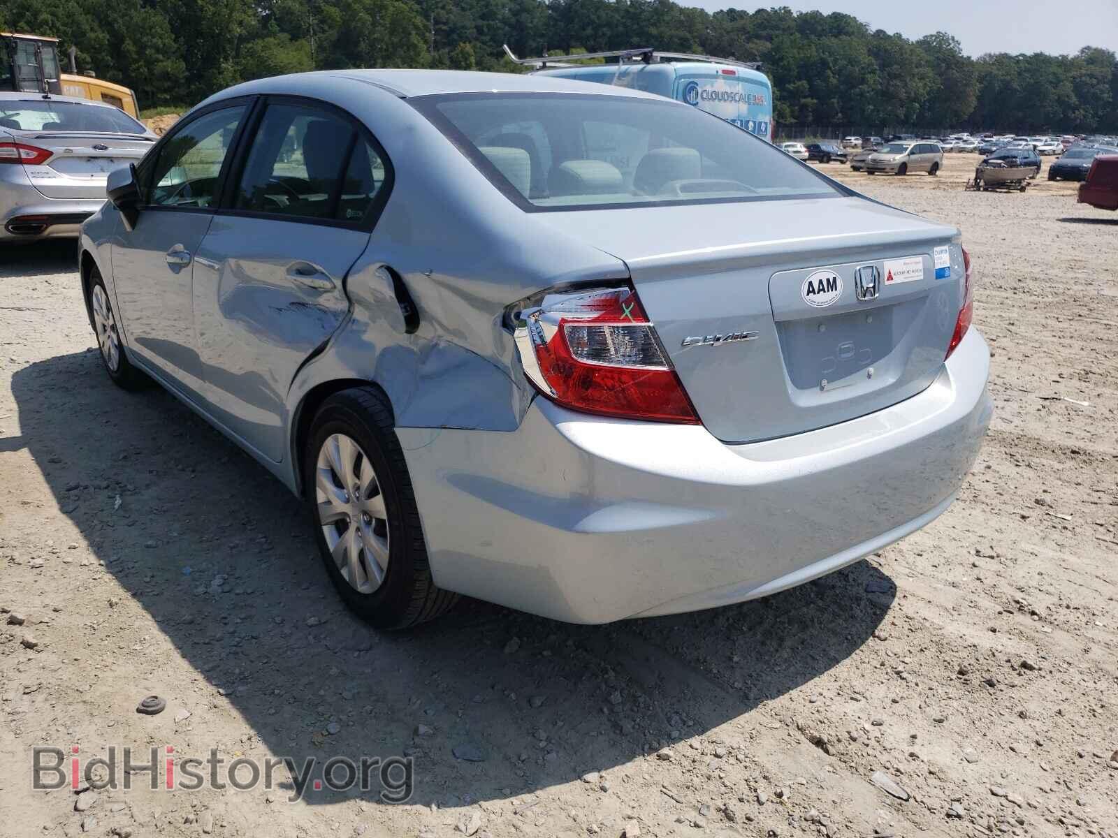 2012 HONDA CIVIC - VIN: 19XFB2F56CE347167 - Фото 3