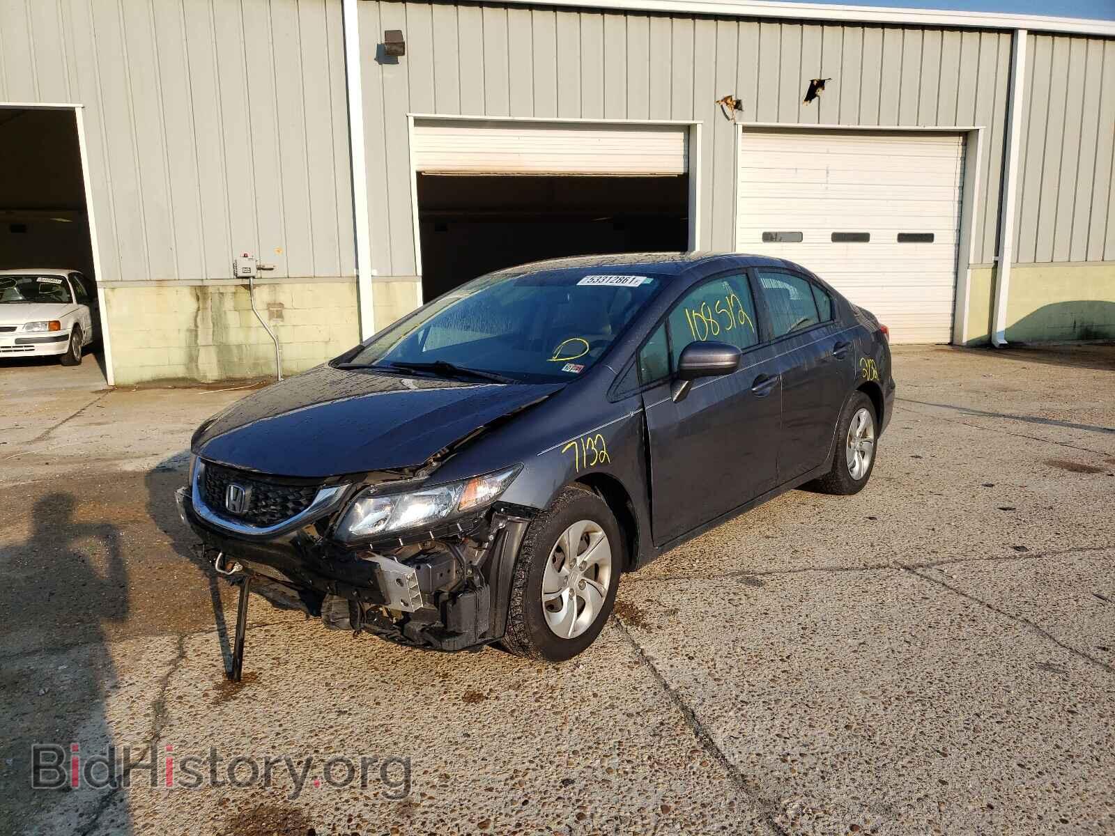 2015 HONDA CIVIC - VIN: 2HGFB2F53FH561561 - Фото 2