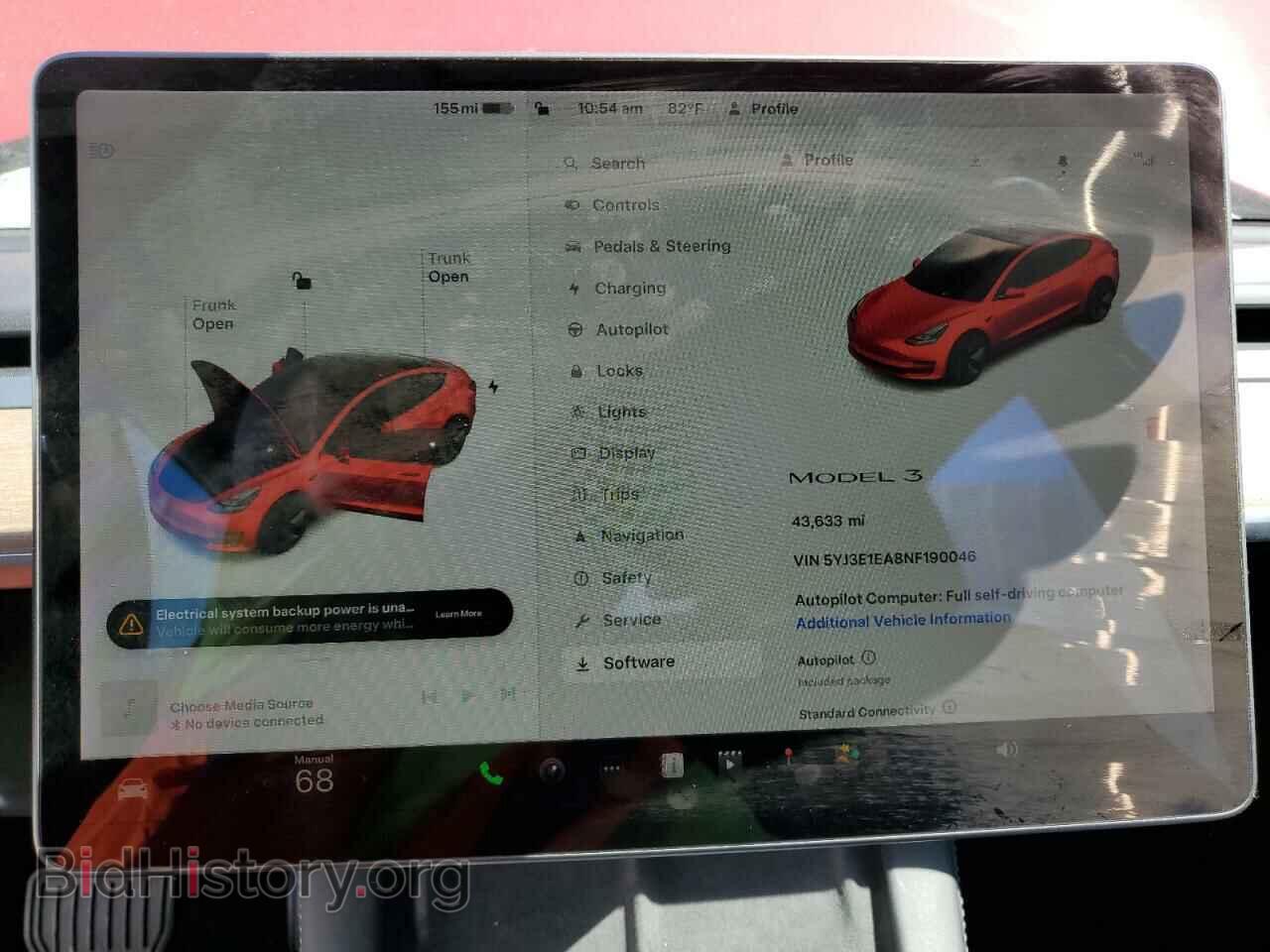 2022 TESLA MODEL 3 - VIN: 5YJ3E1EA8NF190046 - Photo 9