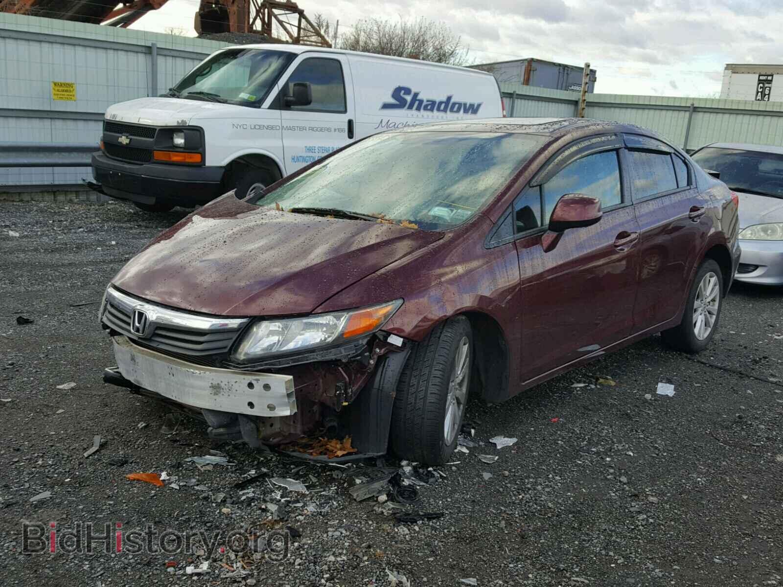 2012 HONDA CIVIC - VIN: 2HGFB2F99CH539014 - Фото 2