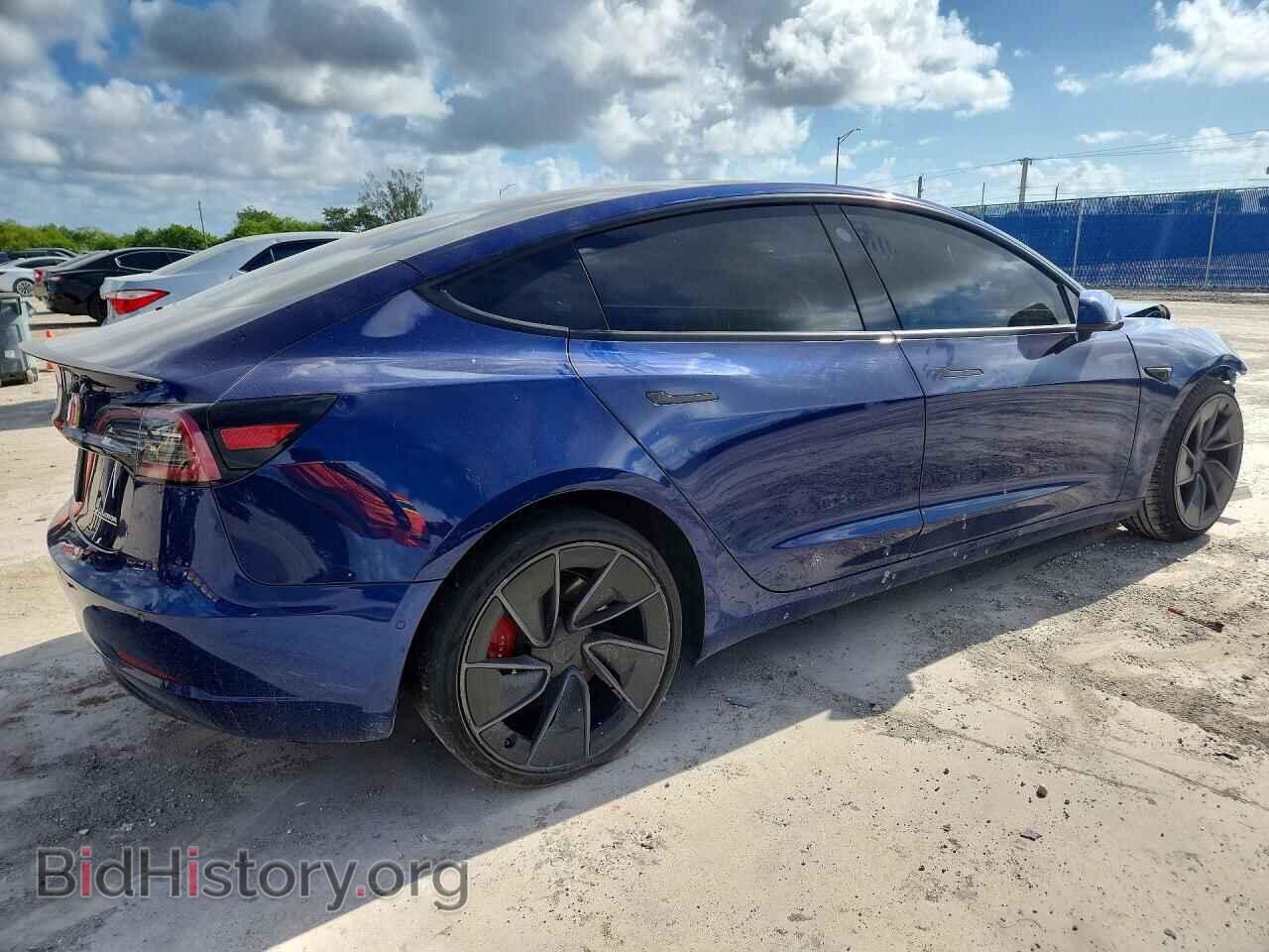 2022 TESLA MODEL 3 - VIN: 5YJ3E1EC6NF316471 - Фото 3