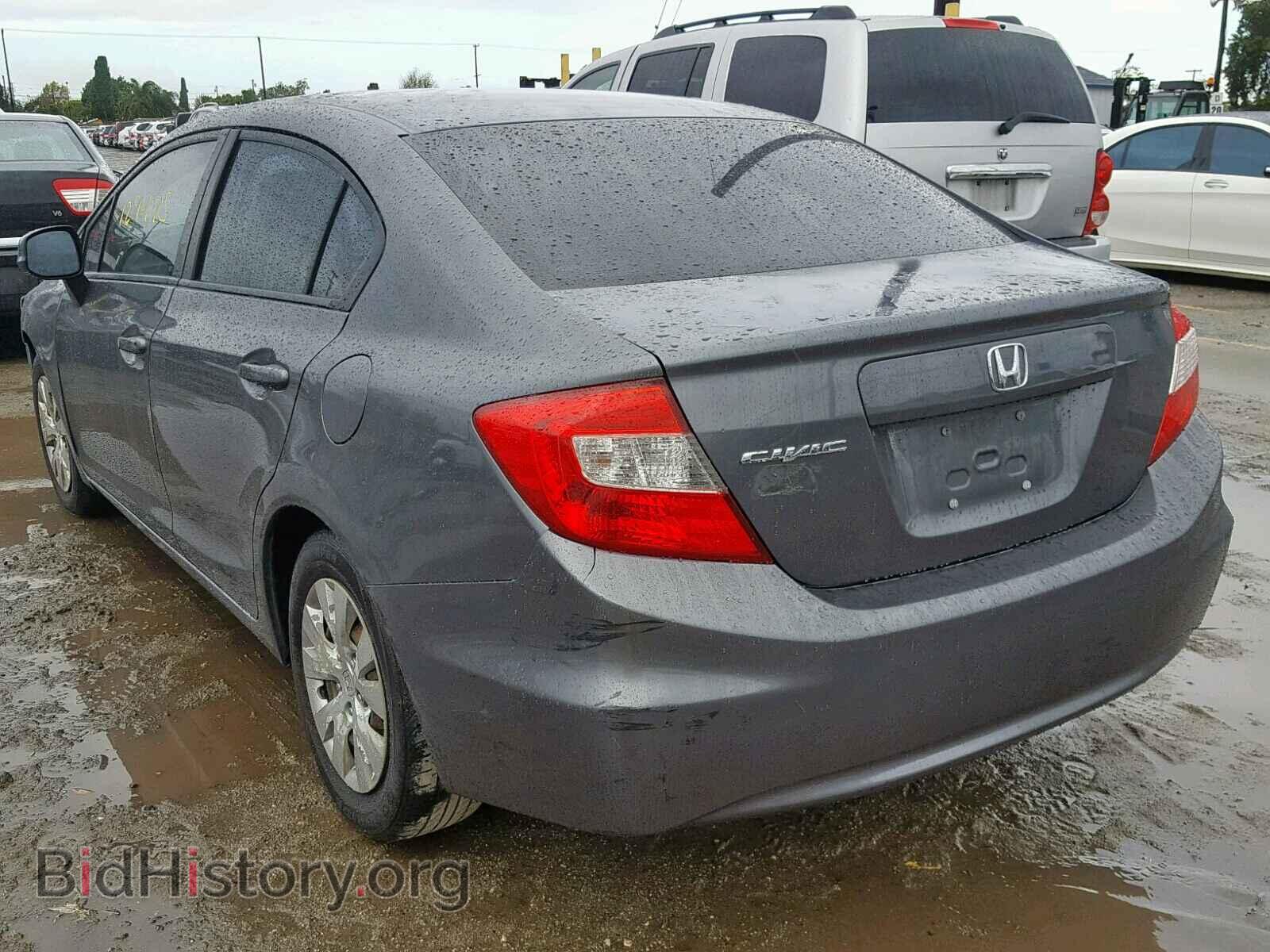 2012 HONDA CIVIC LX - VIN: 19XFB2F54CE047482 - Фото 3