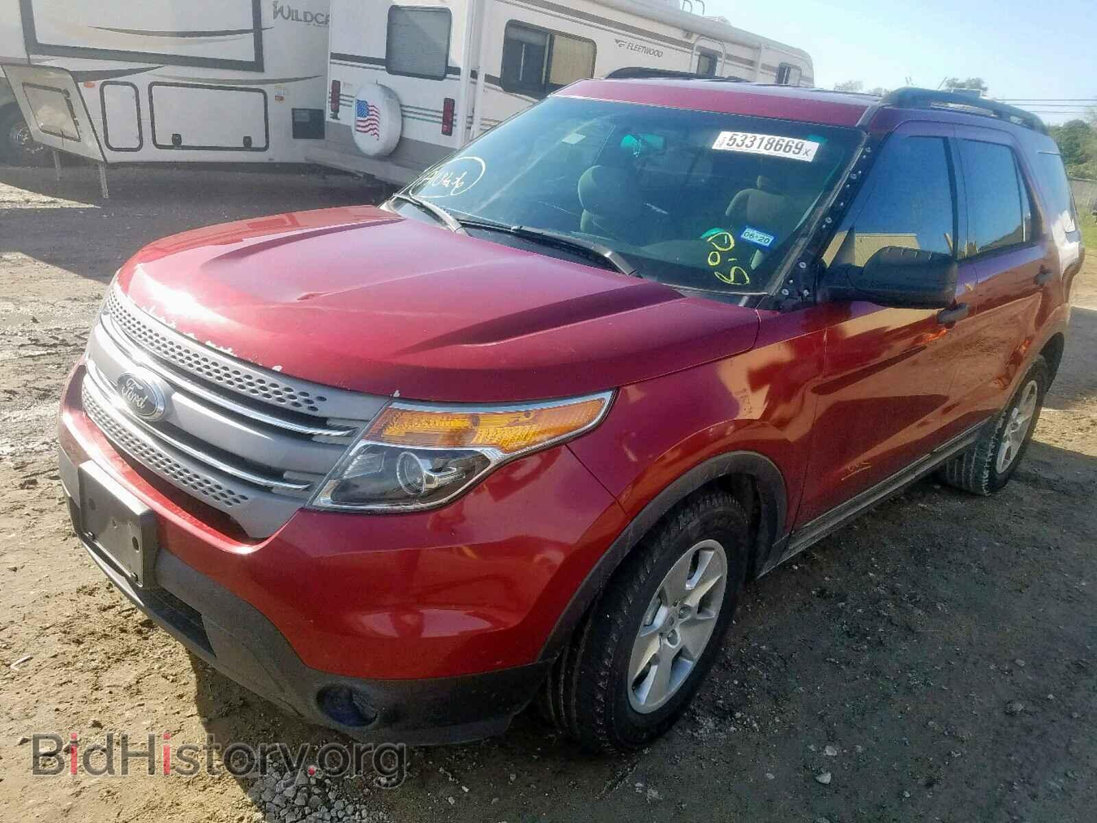 2013 FORD EXPLORER - VIN: 1FM5K7B82DGB88752 - Фото 2