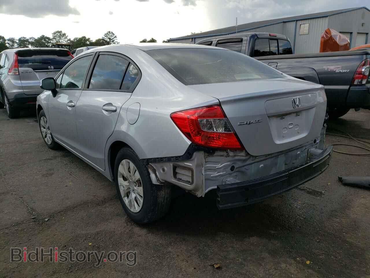 2012 HONDA CIVIC - VIN: 2HGFB2F50CH605124 - Фото 3