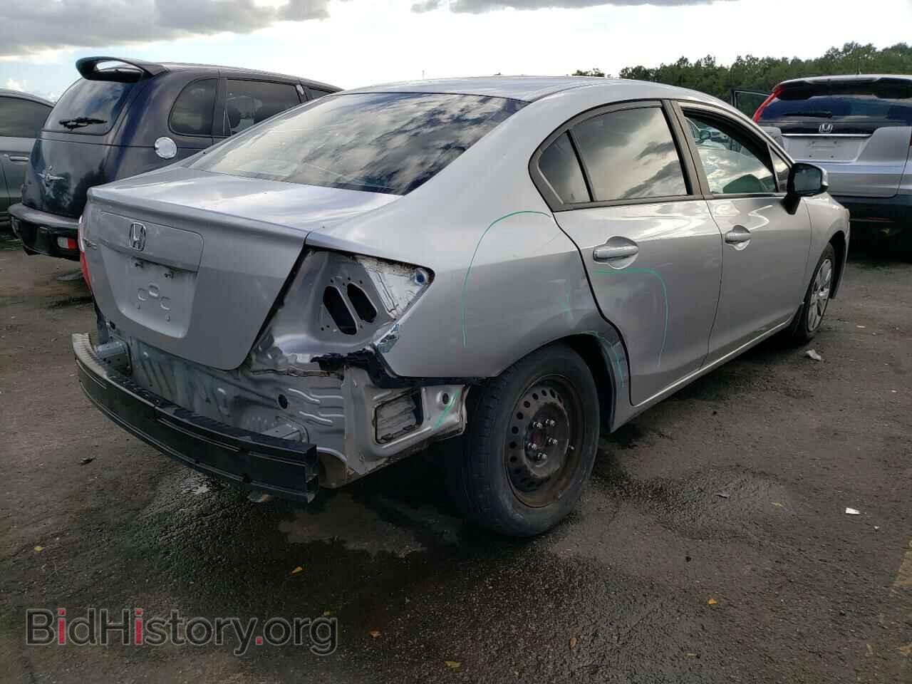 2012 HONDA CIVIC - VIN: 2HGFB2F50CH605124 - Фото 4
