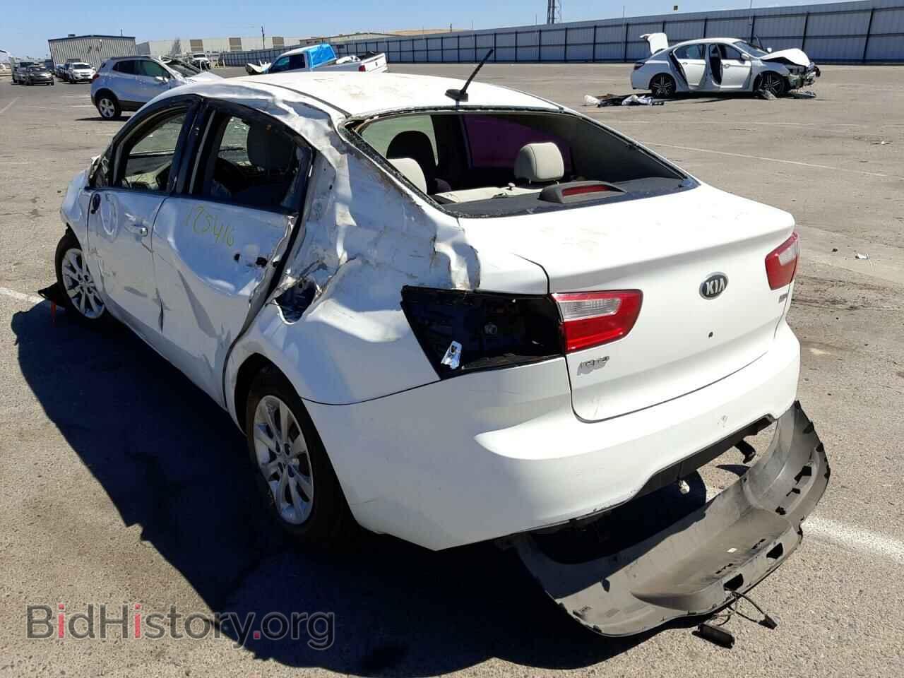 2013 KIA RIO - VIN: KNADM4A37D6231497 - Фото 3