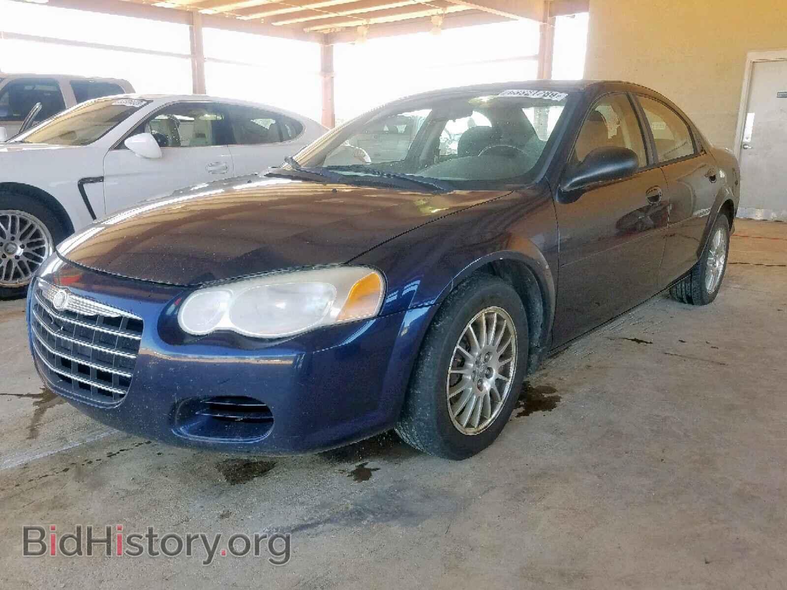 2004 CHRYSLER SEBRING - VIN: 1C3EL46X44N147993 - Фото 2