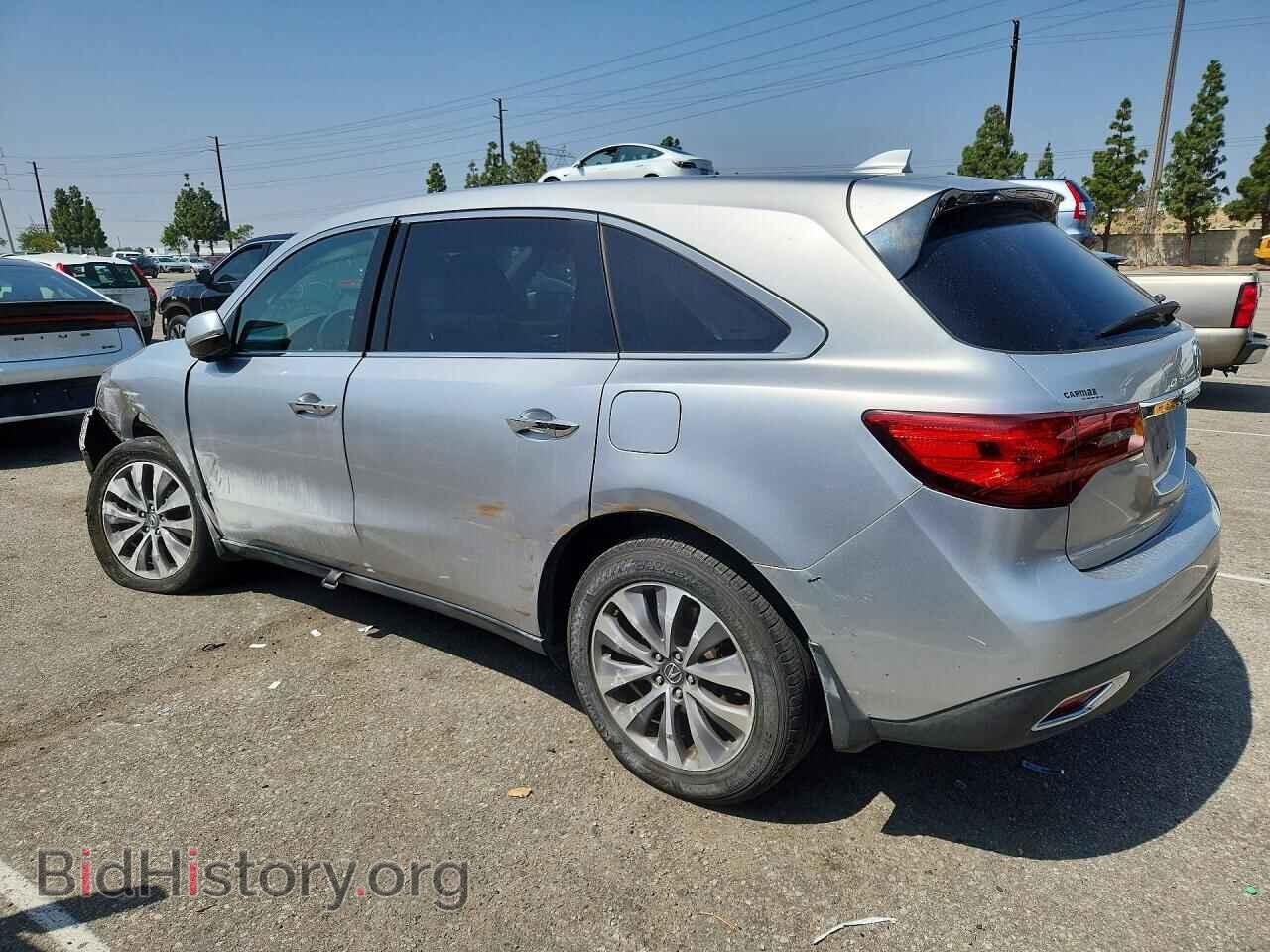 2015 ACURA MDX TECHNO - VIN: 5FRYD4H44FB007497 - Фото 2