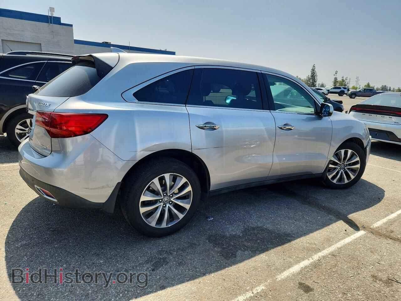 2015 ACURA MDX TECHNO - VIN: 5FRYD4H44FB007497 - Фото 3