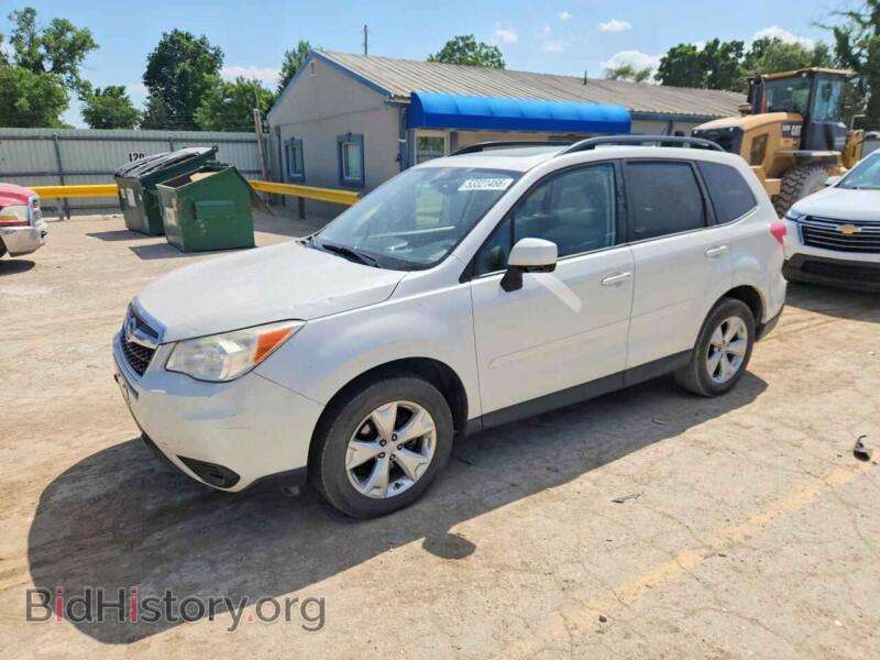 2014 Subaru FORESTER 2.5I Premium (VIN JF2SJAEC8EH402003) — фото 1 из 12, Copart, повреждение: град