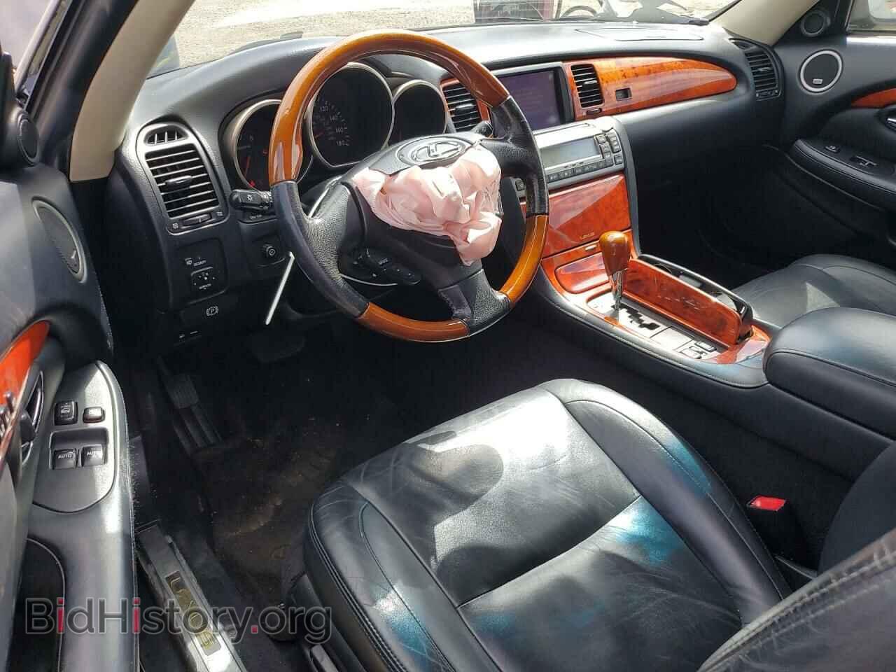 2005 LEXUS SC430 - VIN: JTHFN48Y950064184 - Фото 8