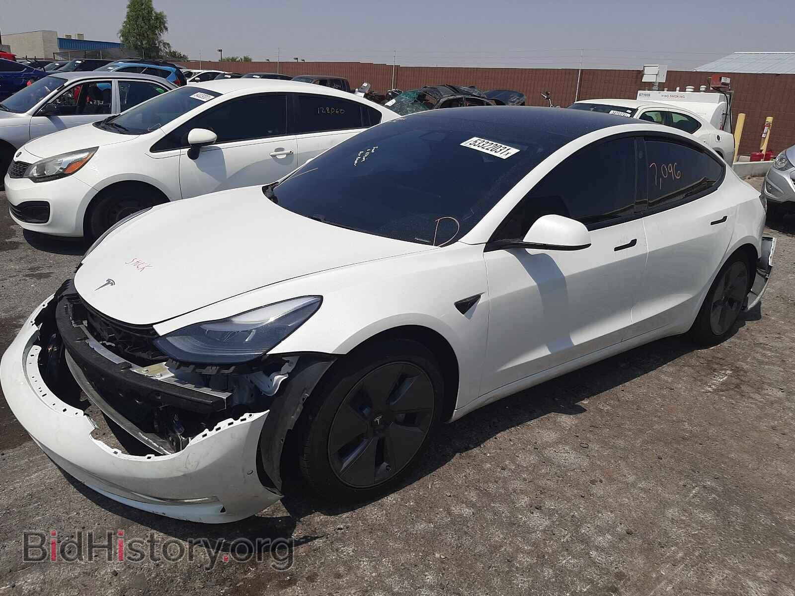 2021 TESLA MODEL 3 - VIN: 5YJ3E1EA9MF867801 - Photo 2