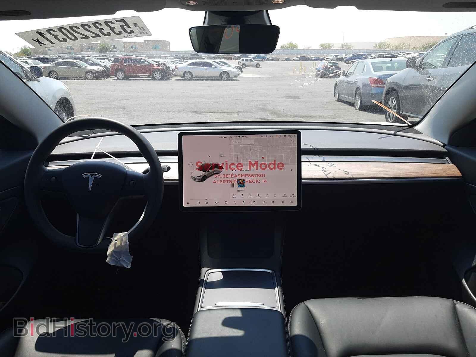 2021 TESLA MODEL 3 - VIN: 5YJ3E1EA9MF867801 - Photo 9