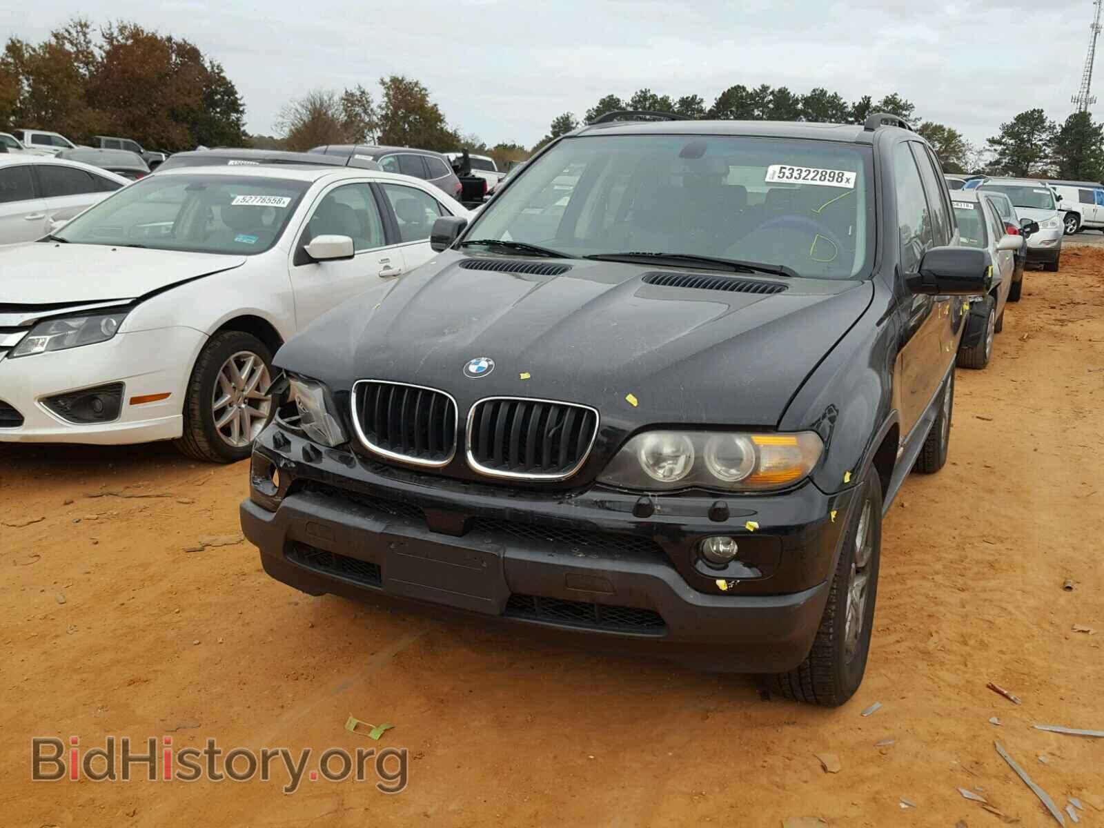2006 BMW X5 - VIN: 5UXFA13536LY44219 - Фото 2