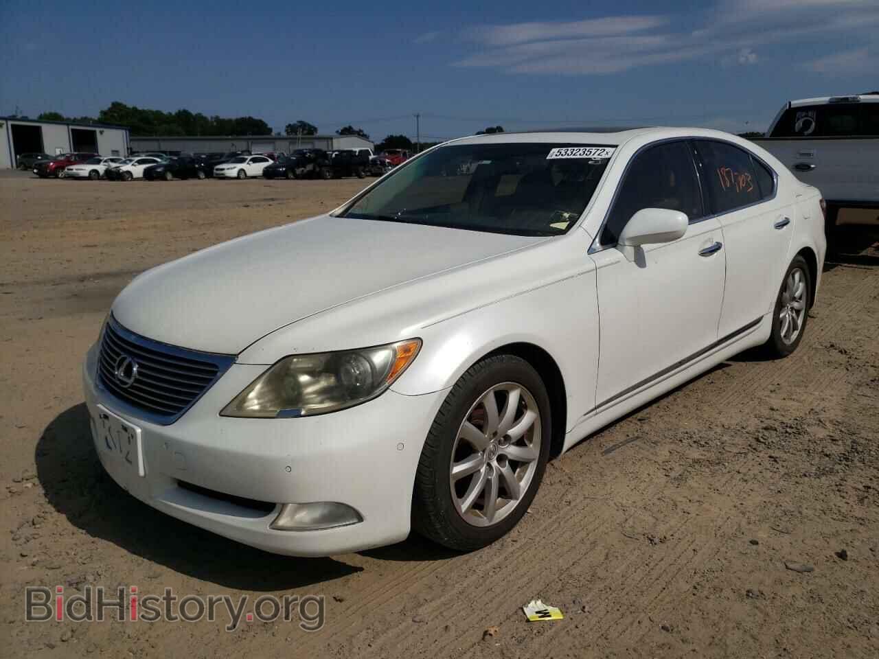 2008 LEXUS LS460 - VIN: JTHBL46F785084401 - Фото 2