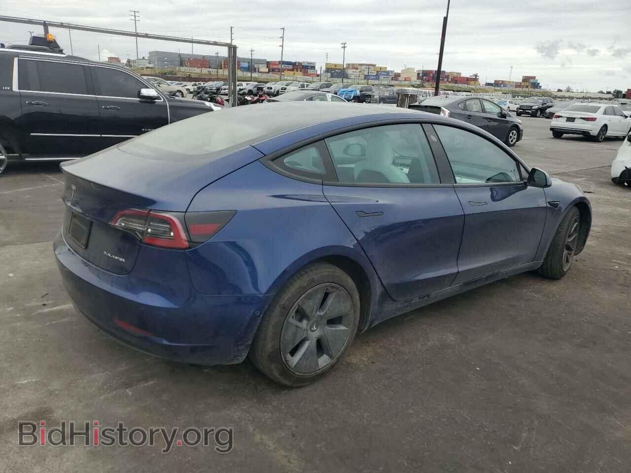 2022 TESLA MODEL 3 - VIN: 5YJ3E1EB3NF195681 - Фото 3