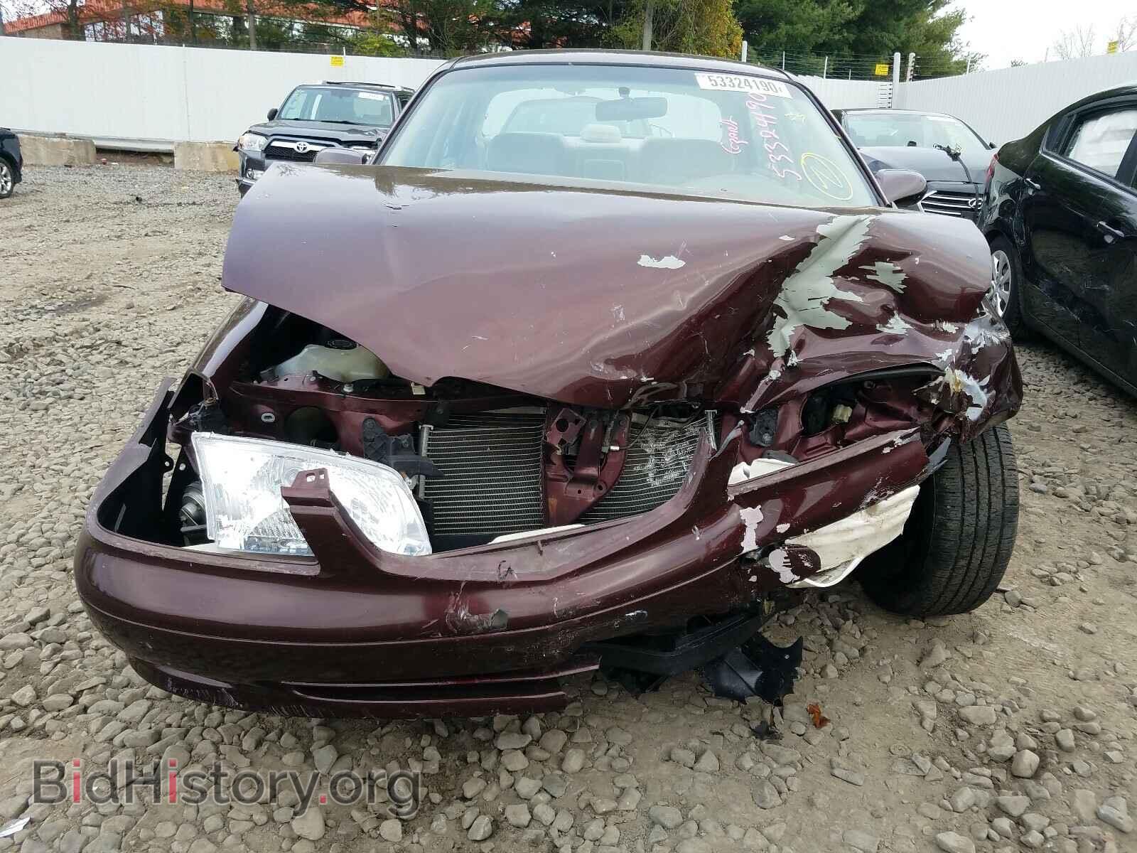 2000 MAZDA 626 - VIN: 1YVGF22D0Y5161918 - Фото 9