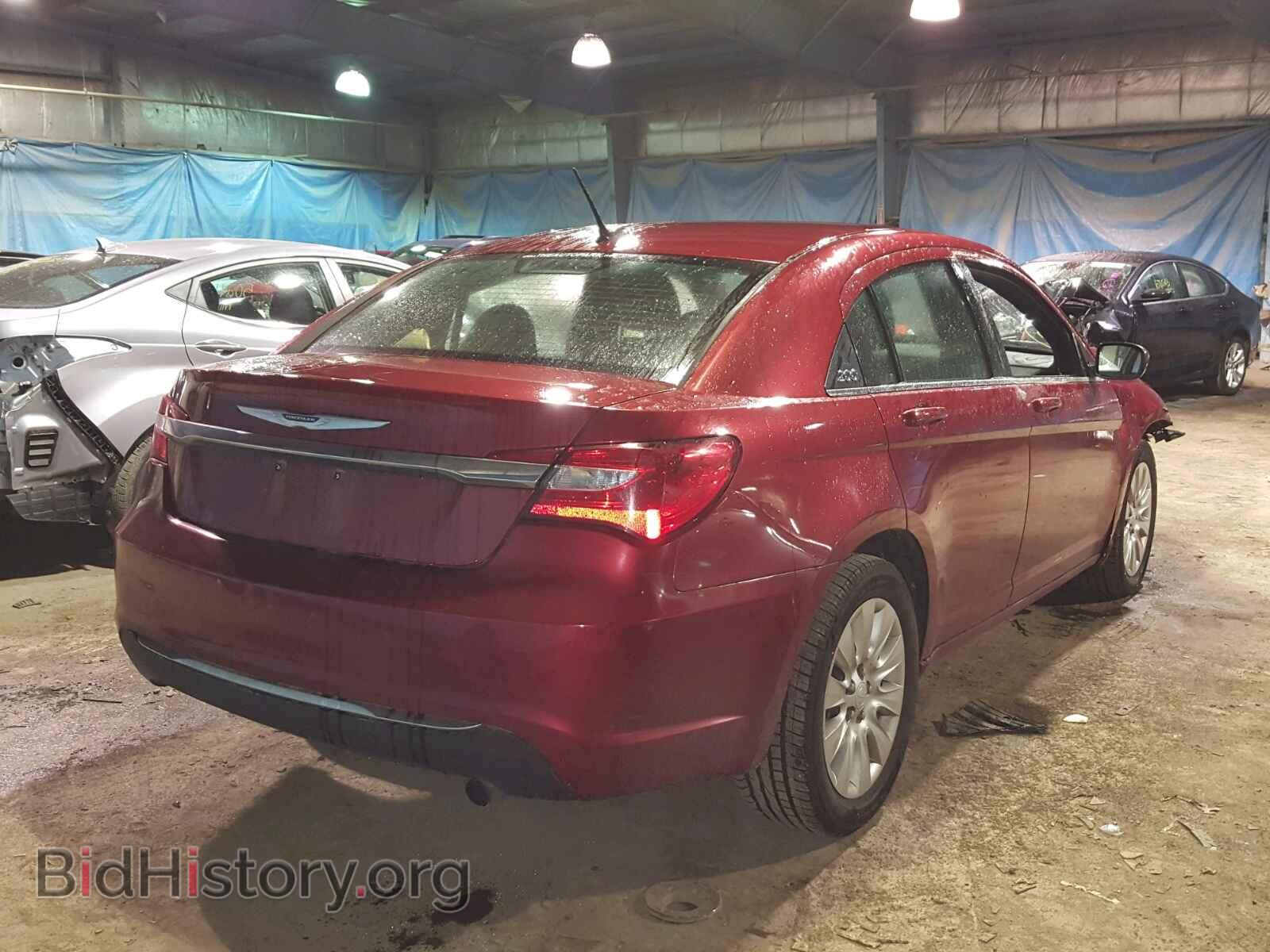 2013 CHRYSLER 200 - VIN: 1C3CCBAB2DN642104 - Фото 4