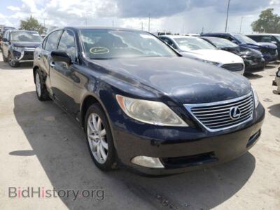 2007 Lexus LS460 LS 460l, черный — VIN JTHGL46F875011848, Copart