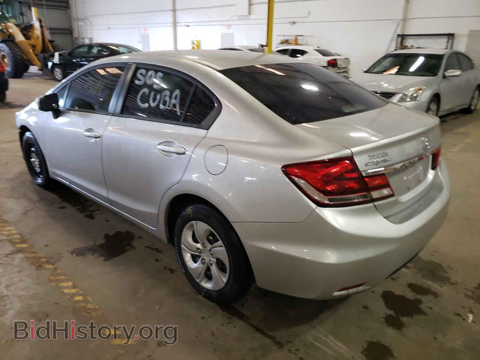 2014 HONDA CIVIC - VIN: 19XFB2F55EE024117 - Фото 3
