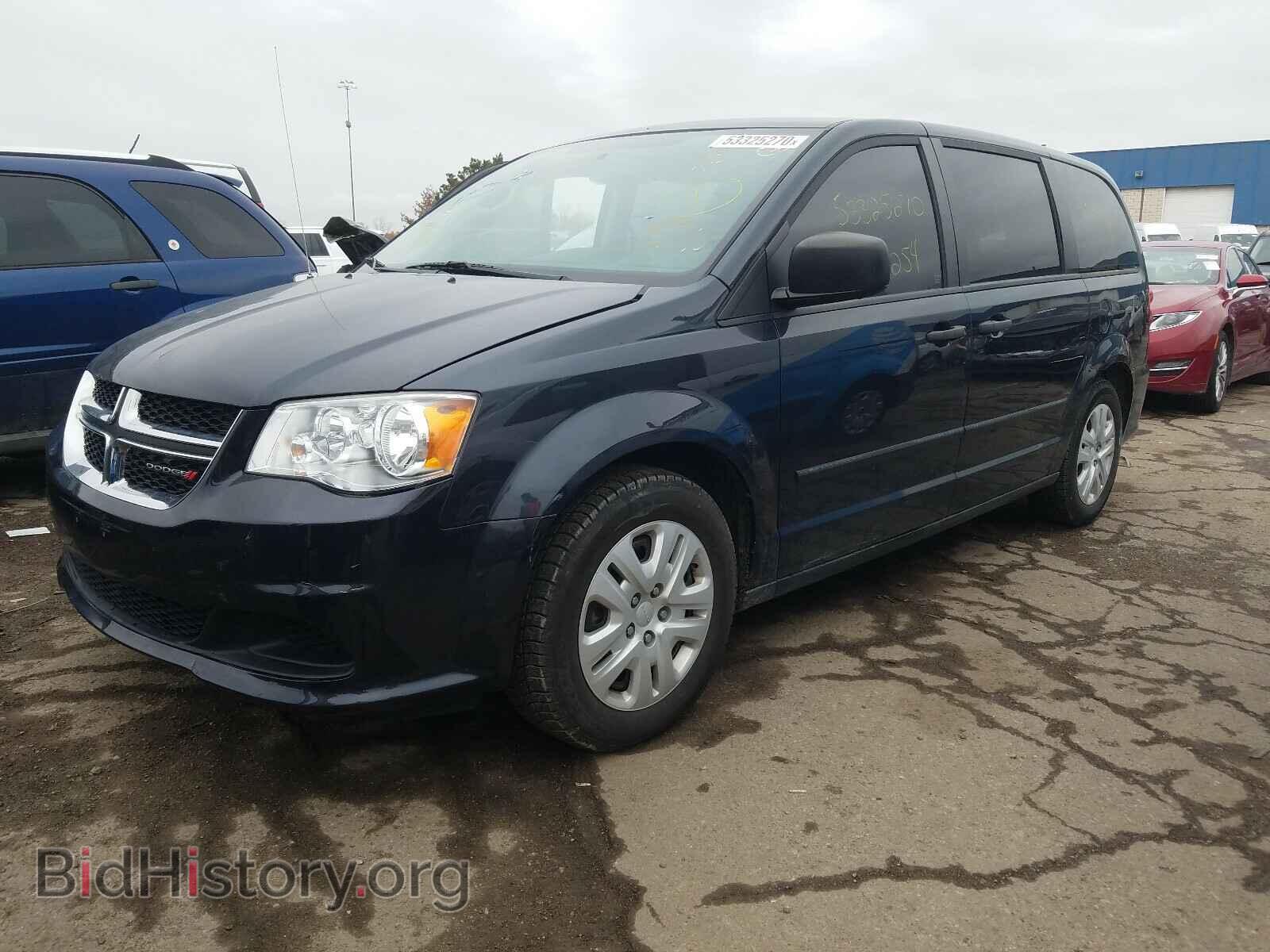 2014 DODGE CARAVAN - VIN: 2C4RDGBG3ER462726 - Фото 2