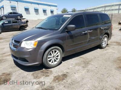 2016 Dodge CARAVAN SXT, charcoal — VIN 2C4RDGCG9GR273421, Copart