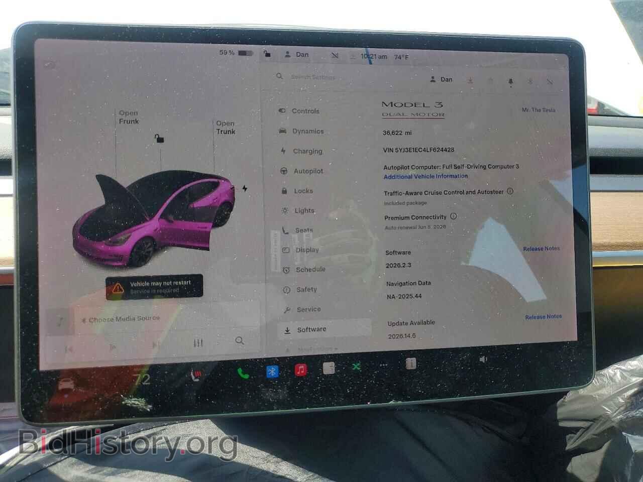 2020 TESLA MODEL 3 - VIN: 5YJ3E1EC4LF624428 - Photo 9