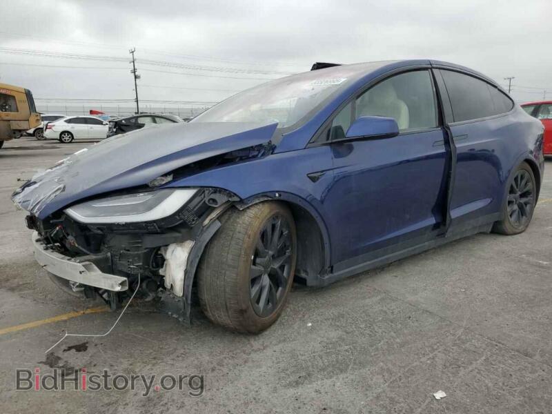 2022 Tesla MODEL X (VIN 7SAXCBE51NF354160) — фото 1 из 16, Copart, повреждение: по всему кузову