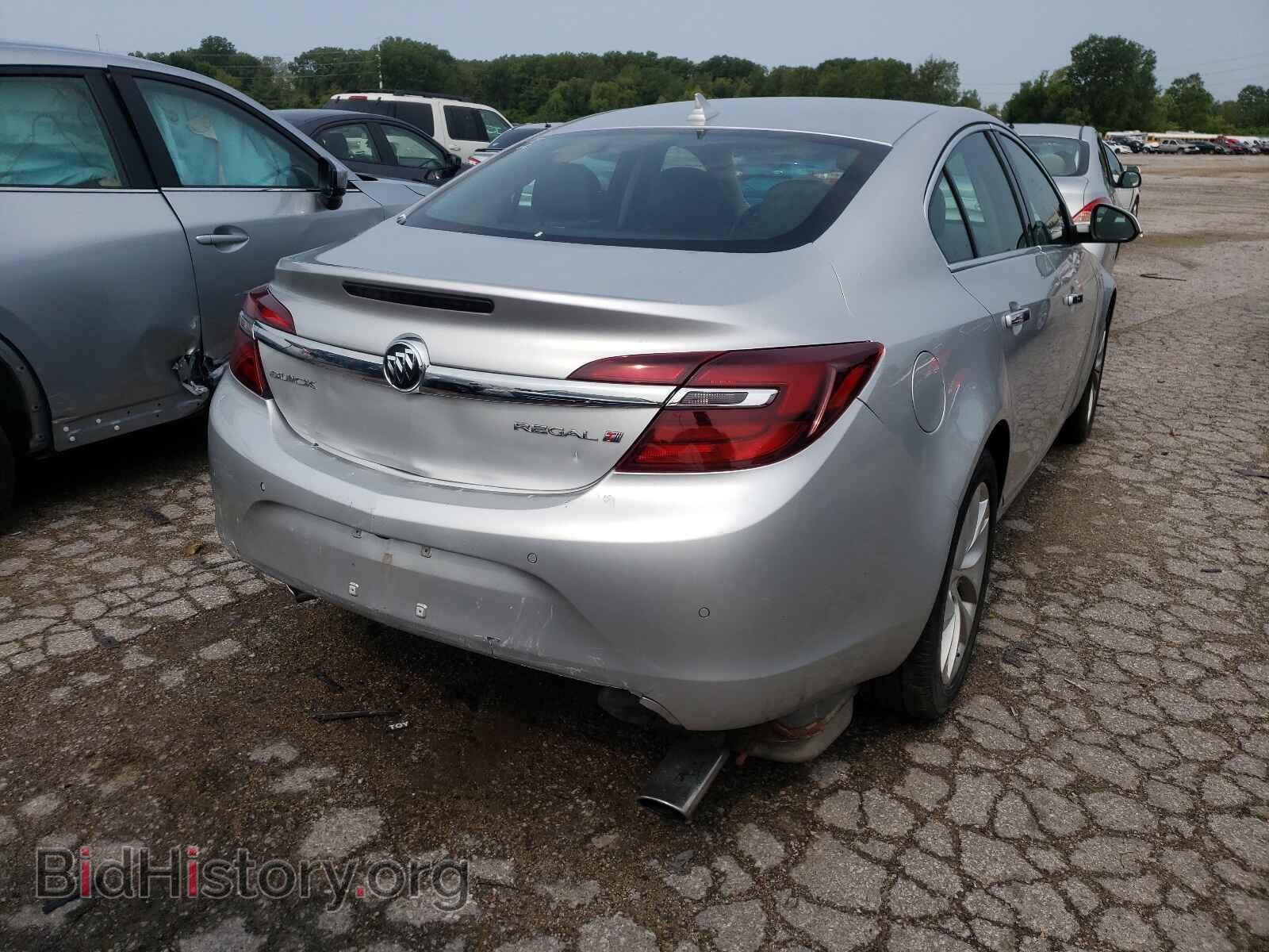 2014 BUICK REGAL - VIN: 2G4GN5EX3E9186595 - Фото 4