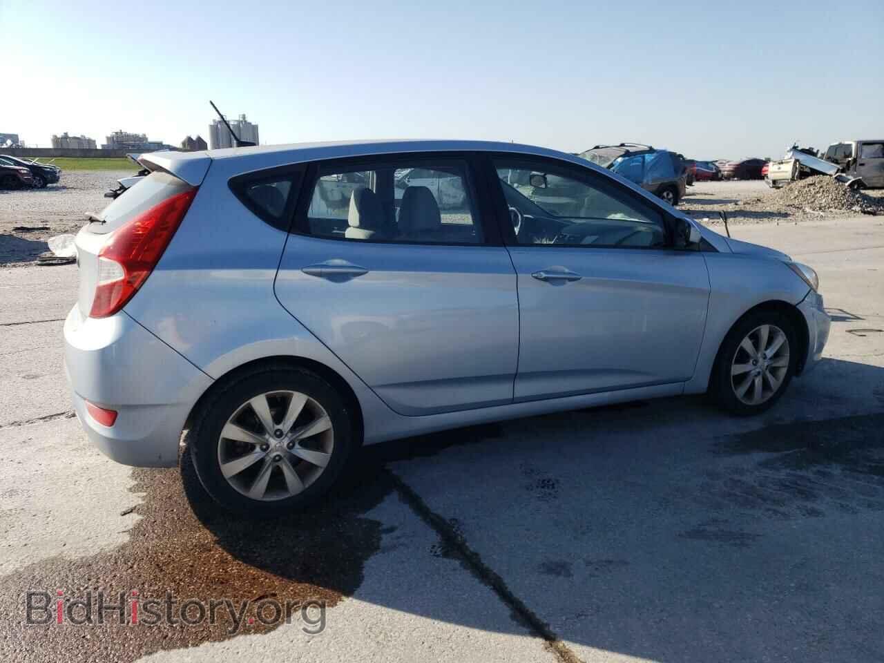 2012 HYUNDAI ACCENT - VIN: KMHCU5AEXCU013436 - Фото 3